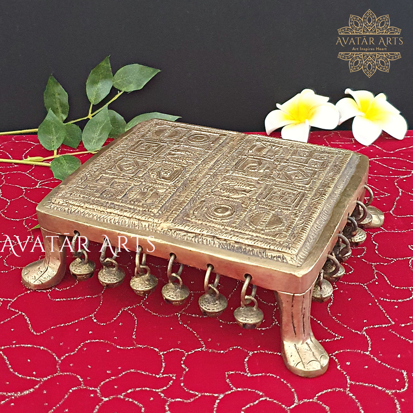 Chowki / Peeta In Brass