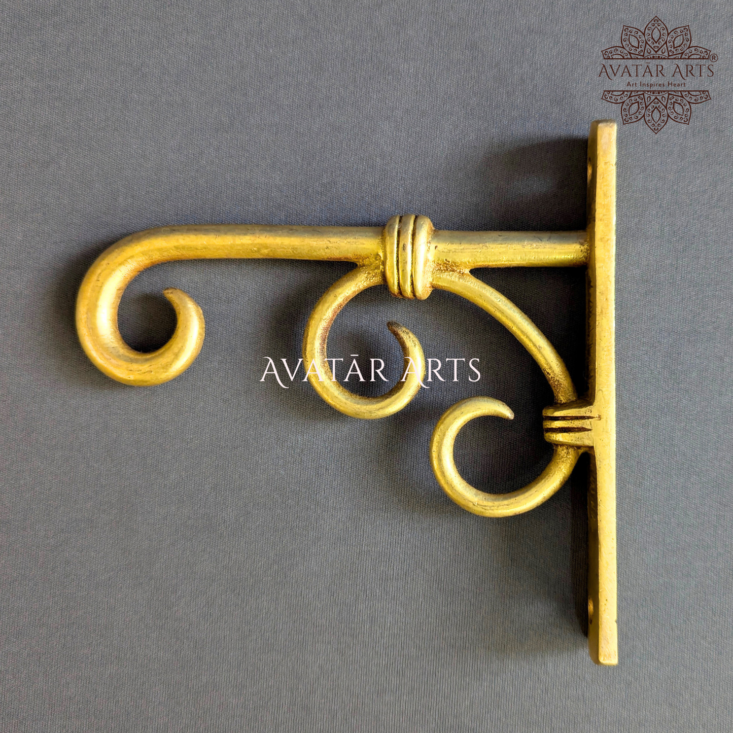 Bracket For Hanging Lamps and Bells