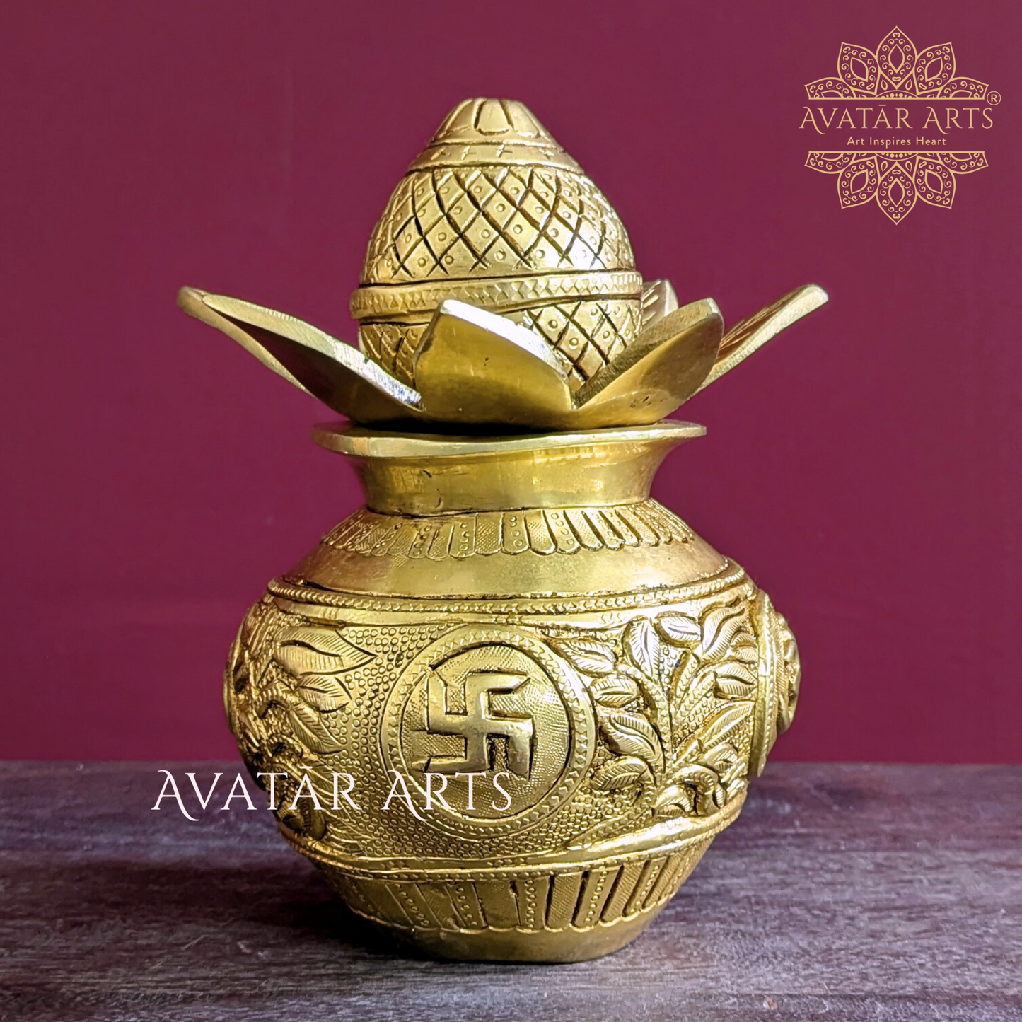 Mangal Kalash in Brass