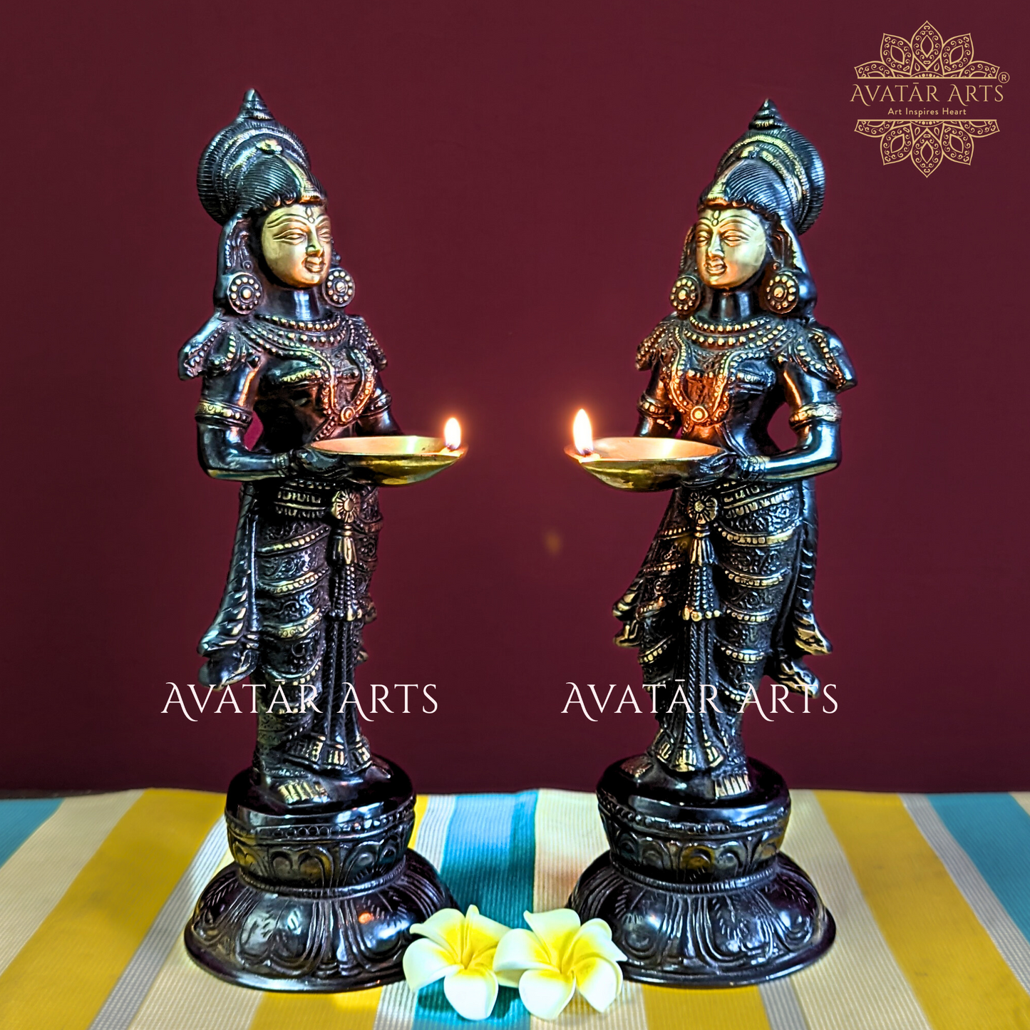 Deeplakshmi Idols in Brass