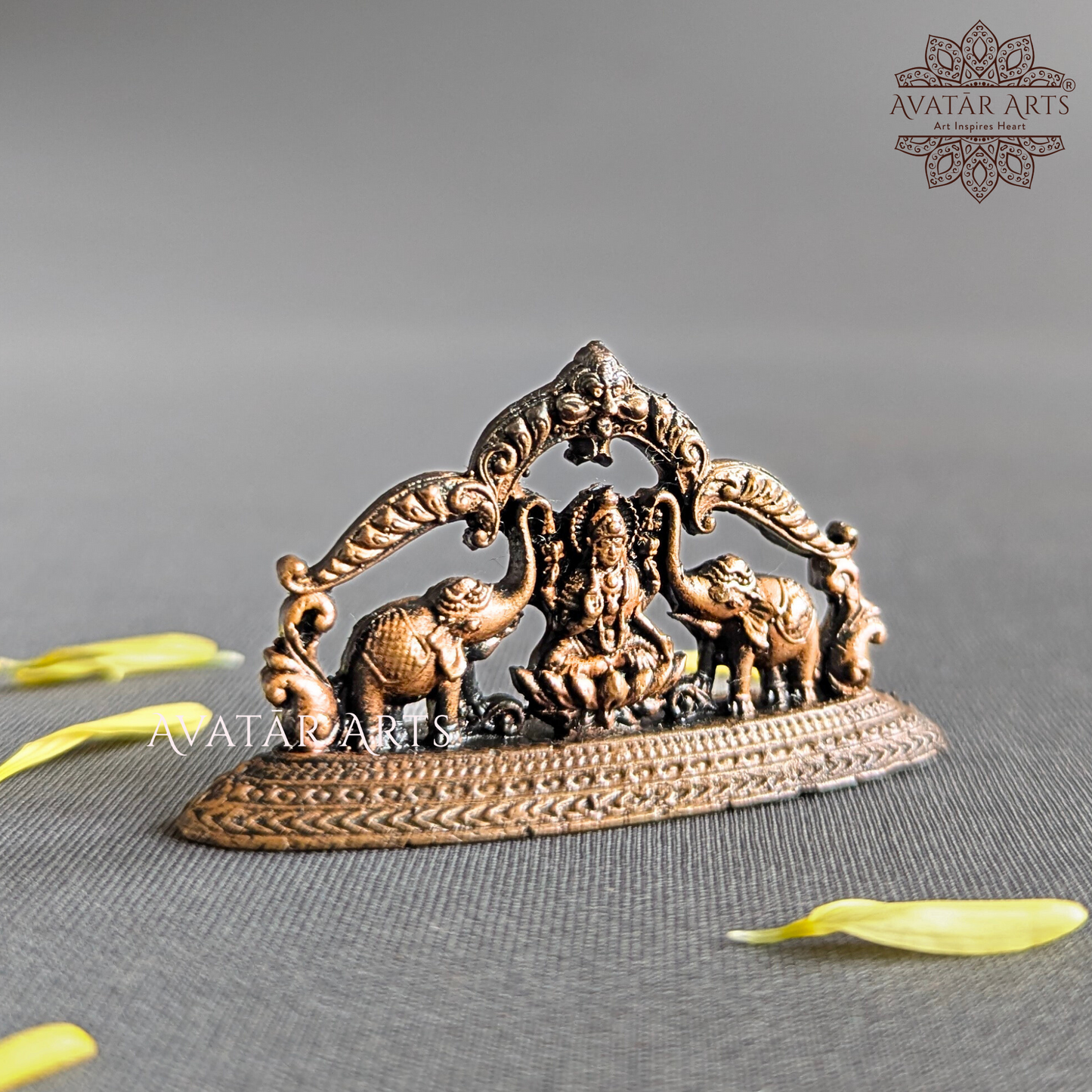 Copper Gajalakshmi