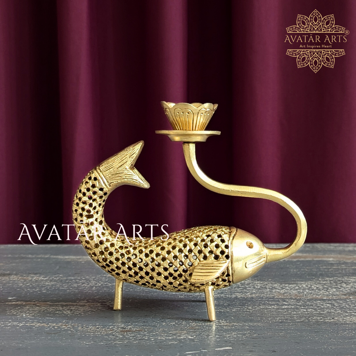 Fish Candle Holder