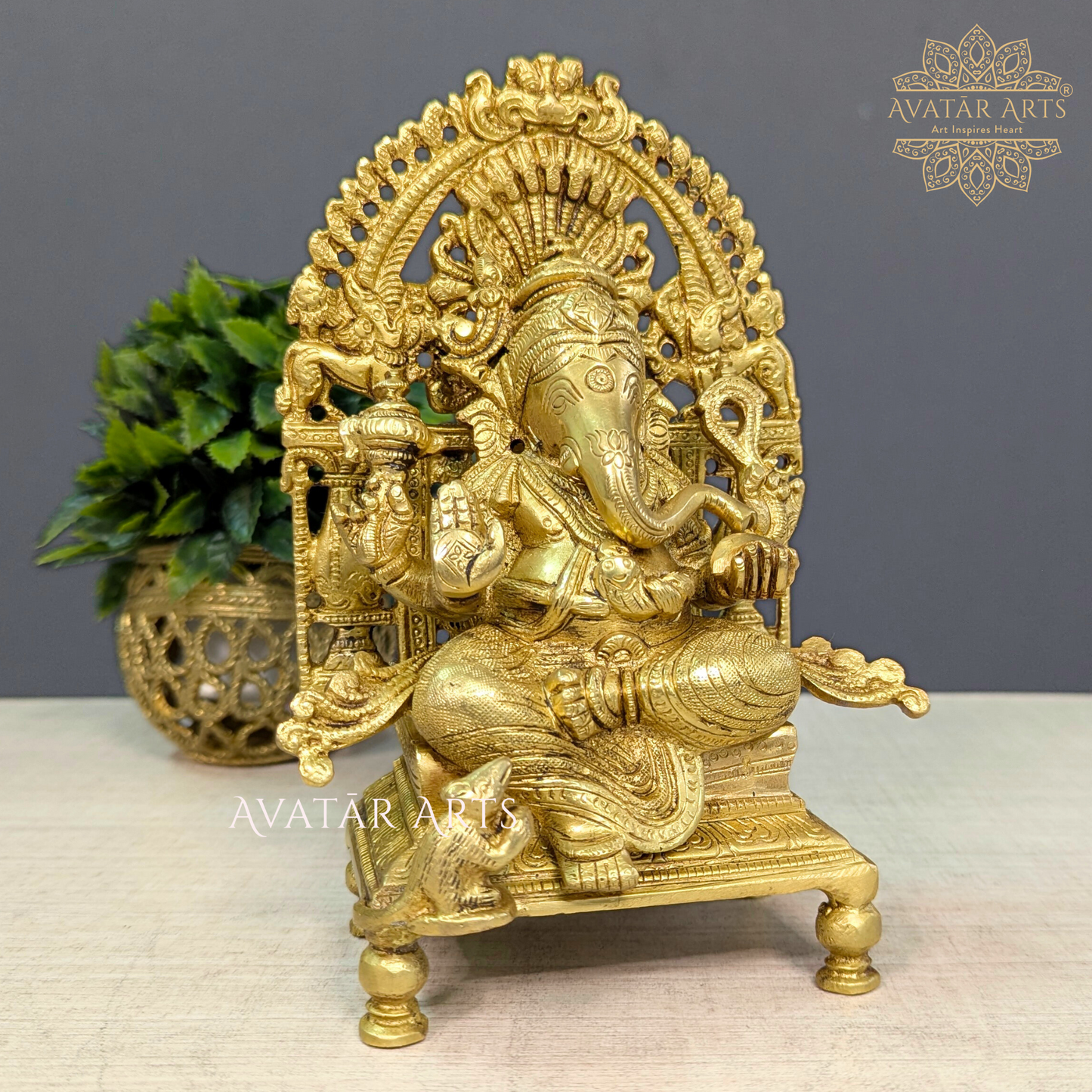 Brass Lord Ganesha