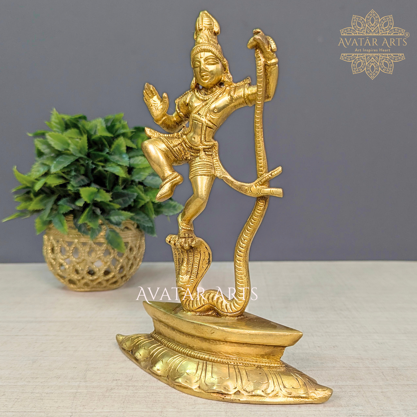 Kalia Mardana Dancing Lord Krishna