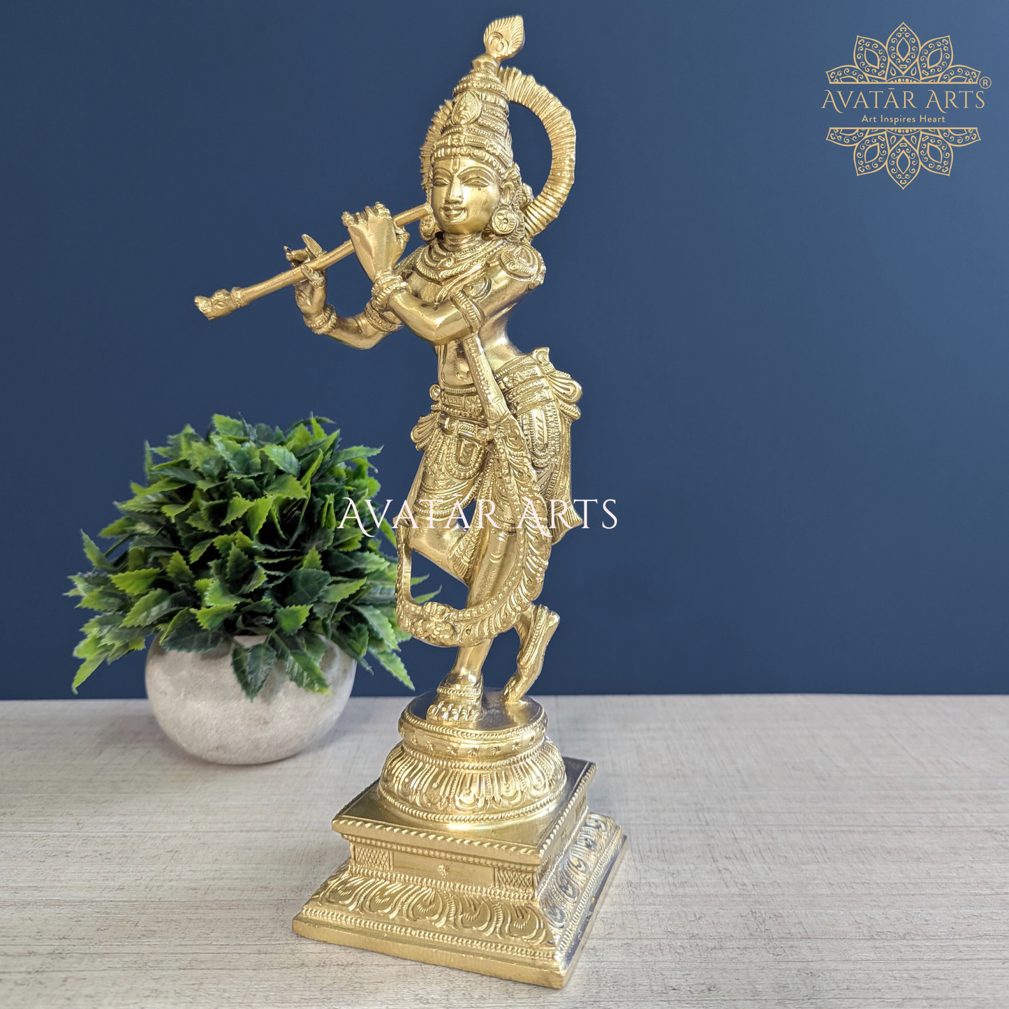 Lord Krishna Statue in Panchaloha