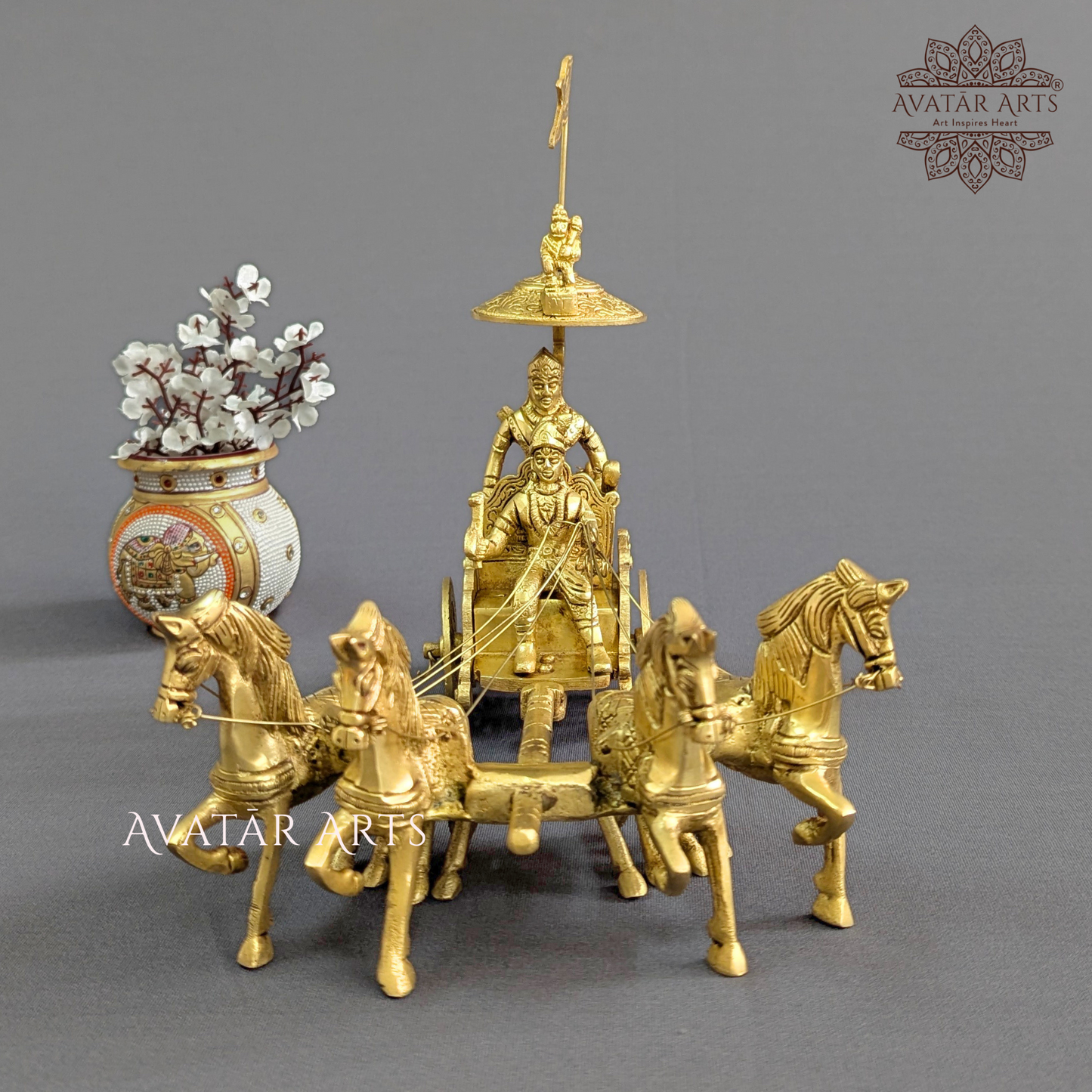 Geetopdesh Shree Krishna Arjun Rath