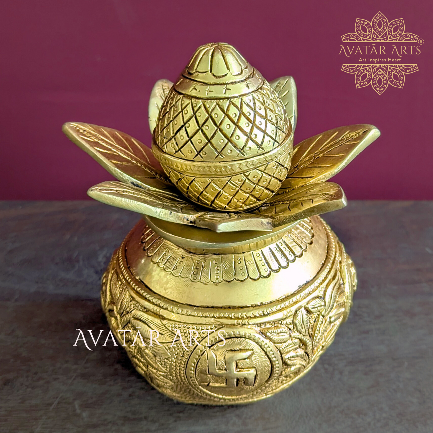 Mangal Kalash in Brass