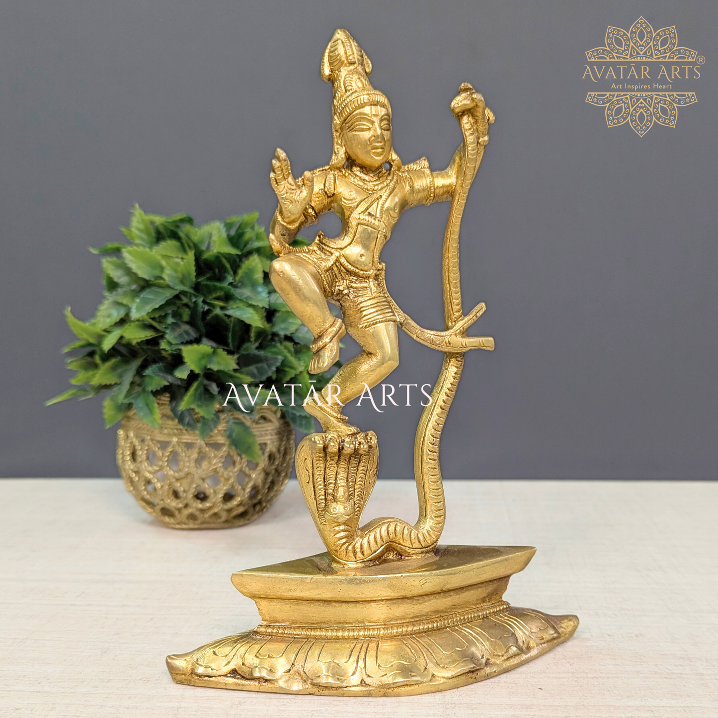 Kalia Mardana Dancing Lord Krishna
