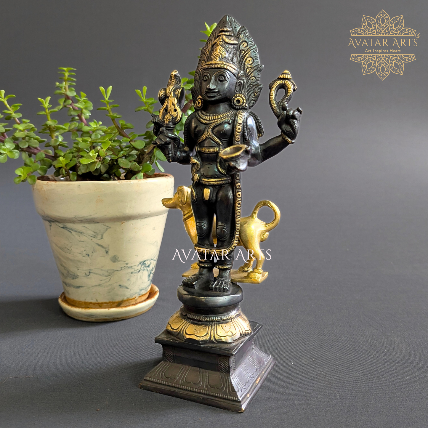 Brass Lord Kaal Bhairava