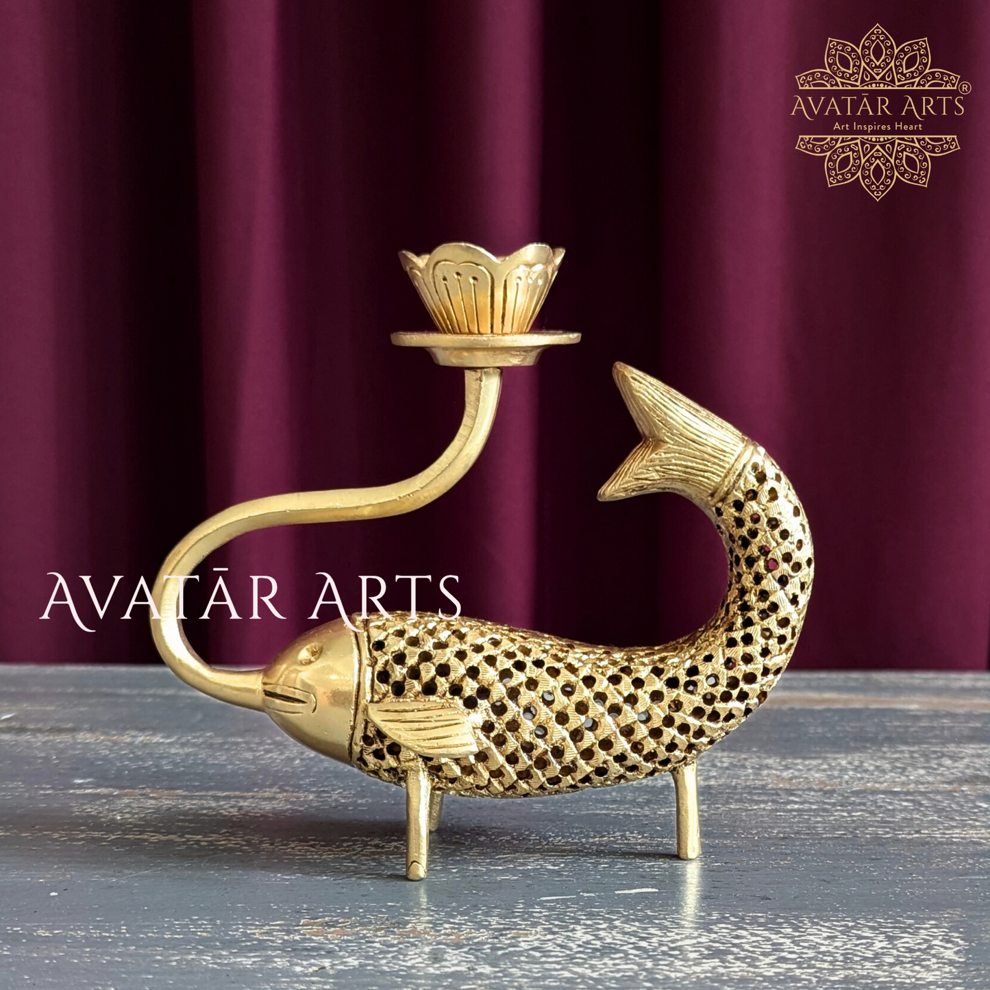 Fish Candle Holder