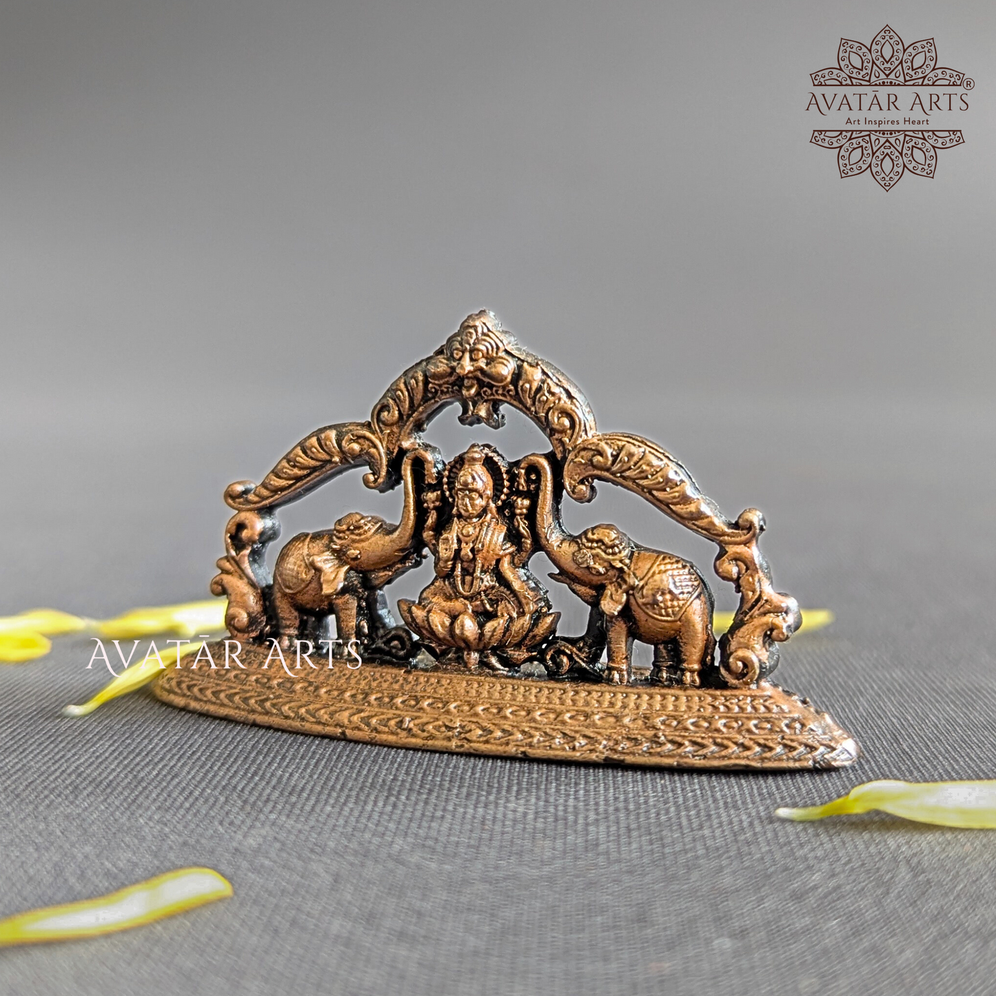 Copper Gajalakshmi
