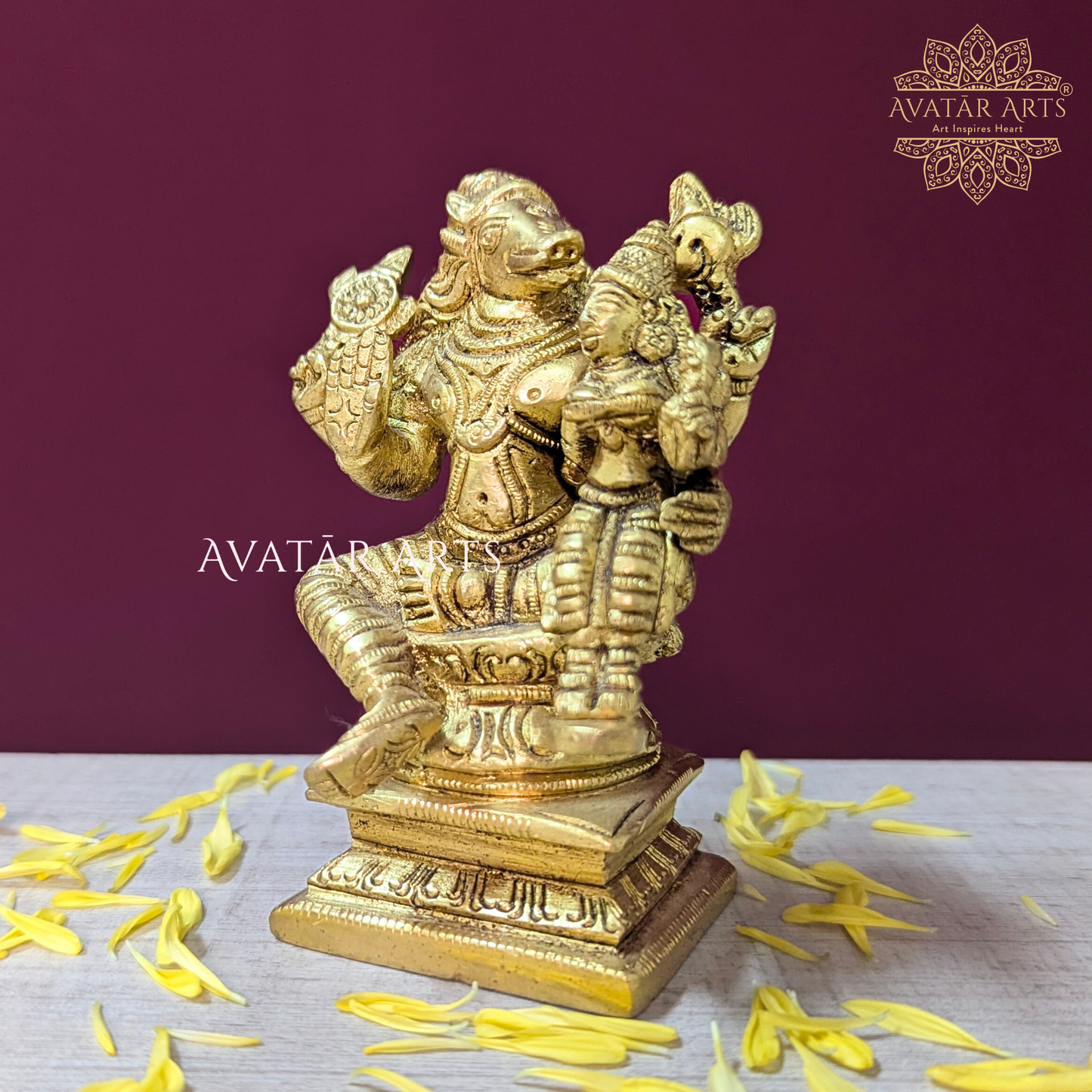 Brass Shree Varaha Lakshmi
