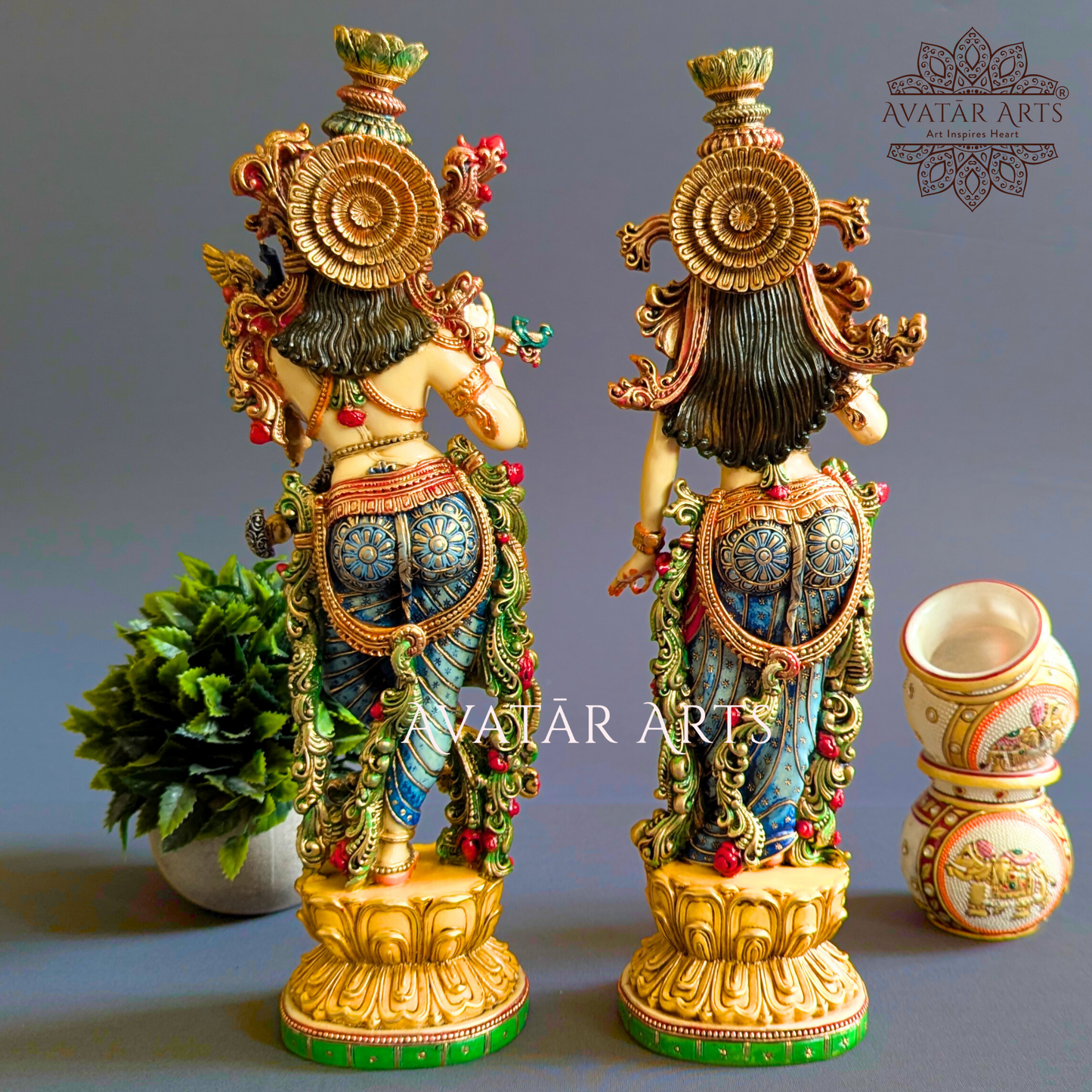 Shree Radha Krishna Statue for Home Temple