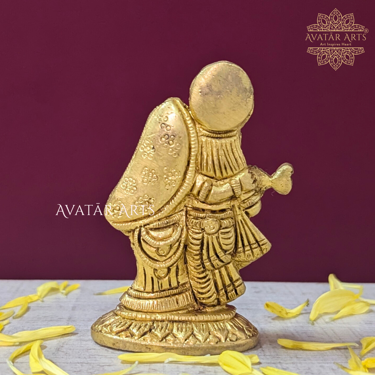 Brass Shree Radha Krishna