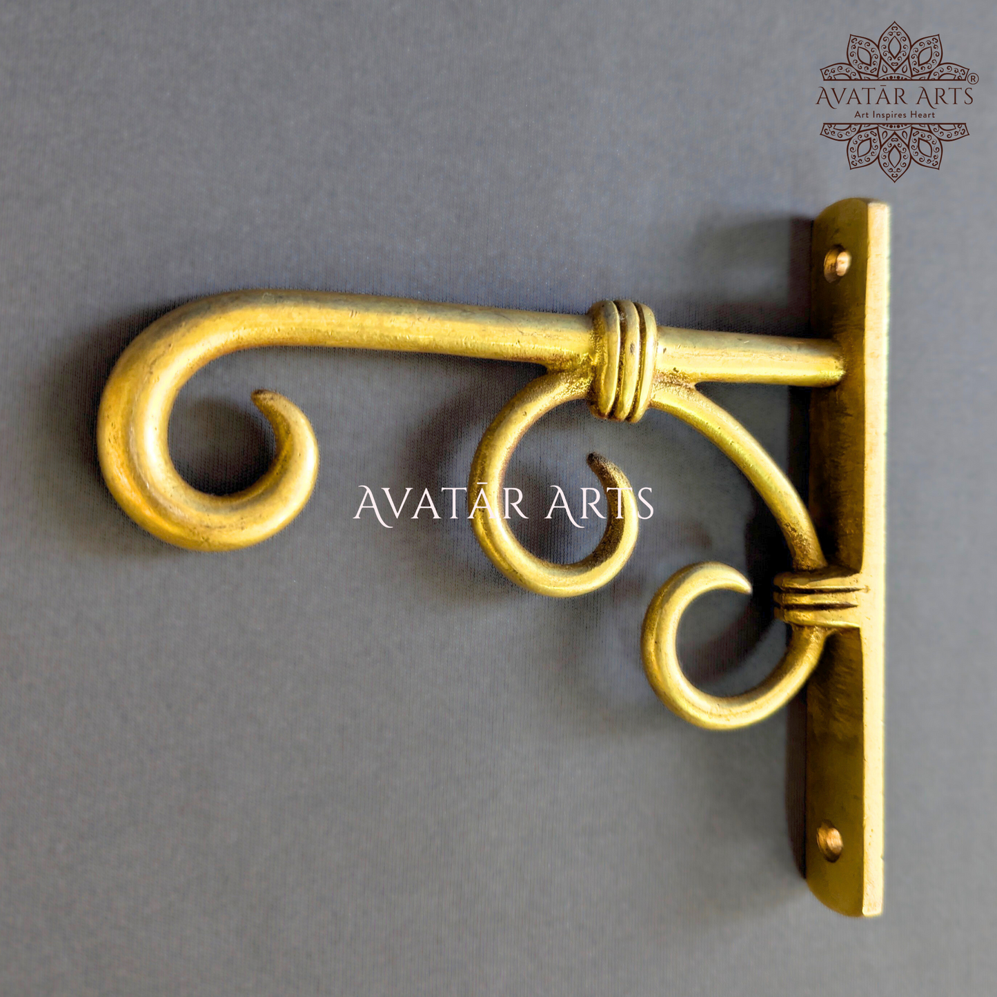 Bracket For Hanging Lamps and Bells