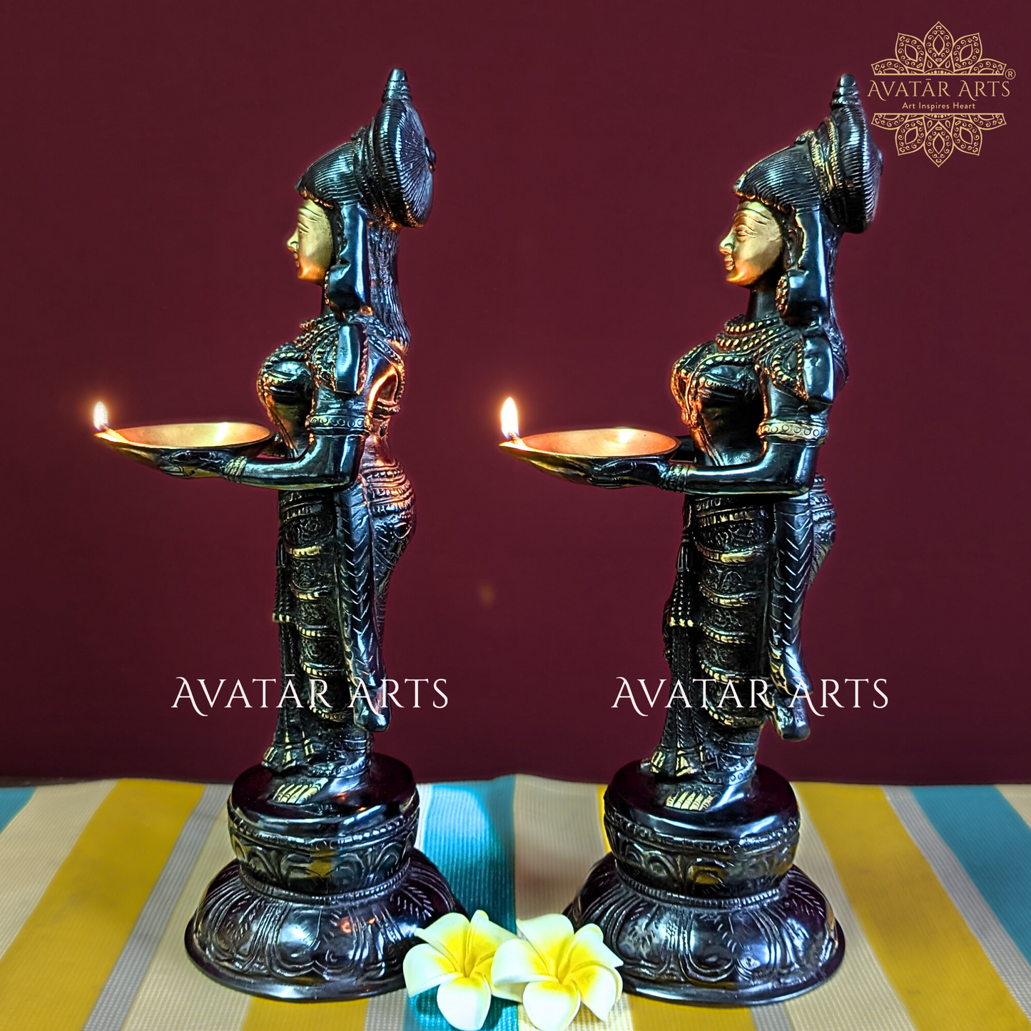 Deeplakshmi Idols in Brass