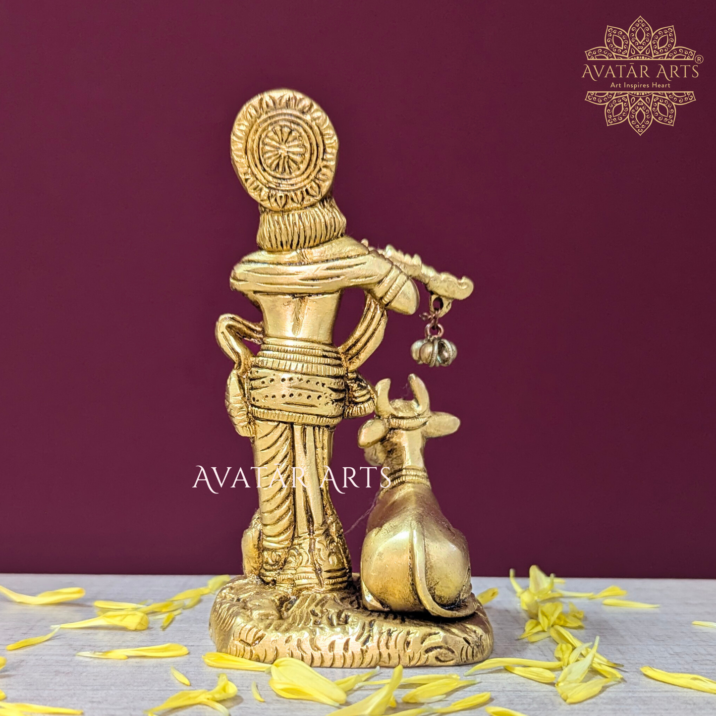 Lord Krishna with Cow