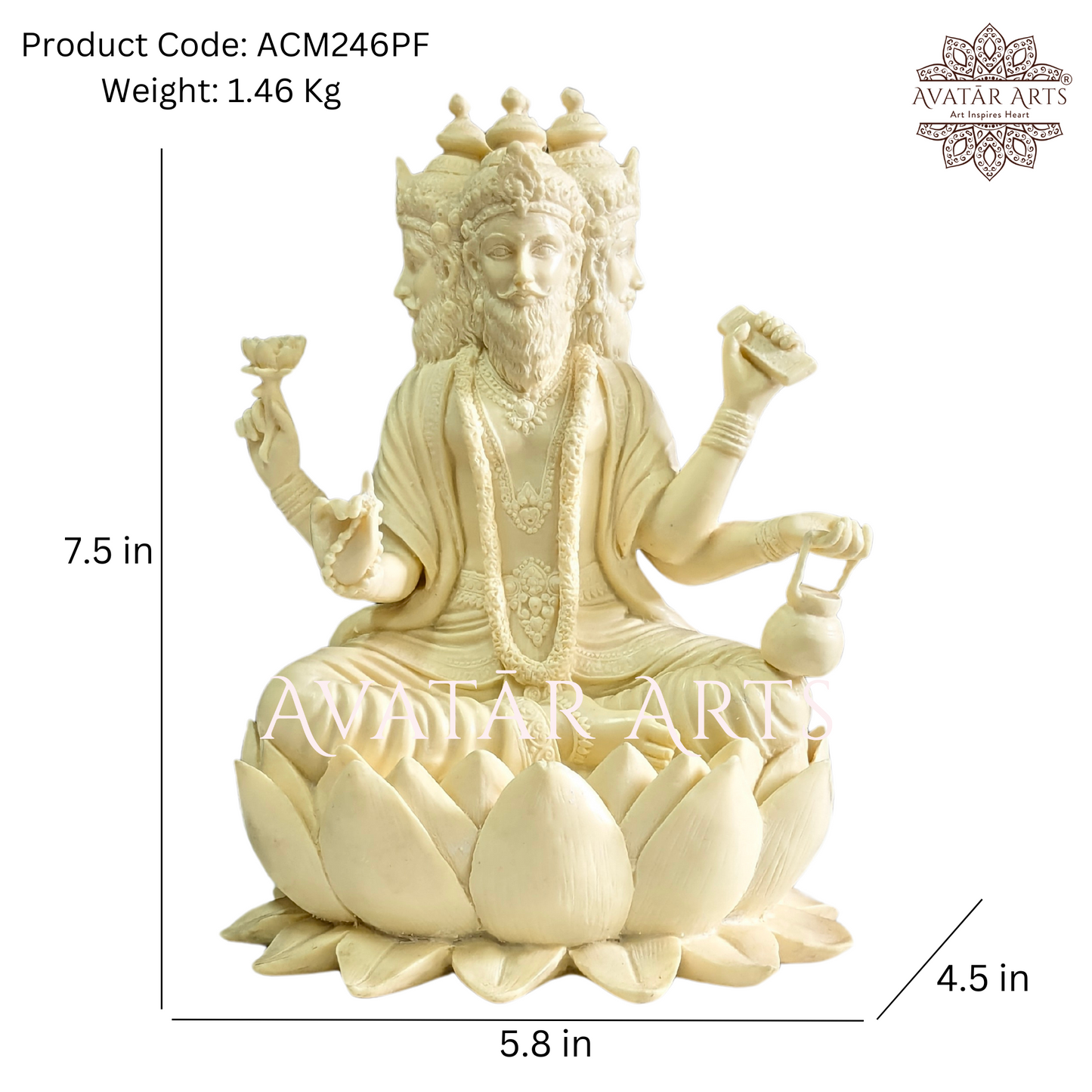 Lord Brahma Idol