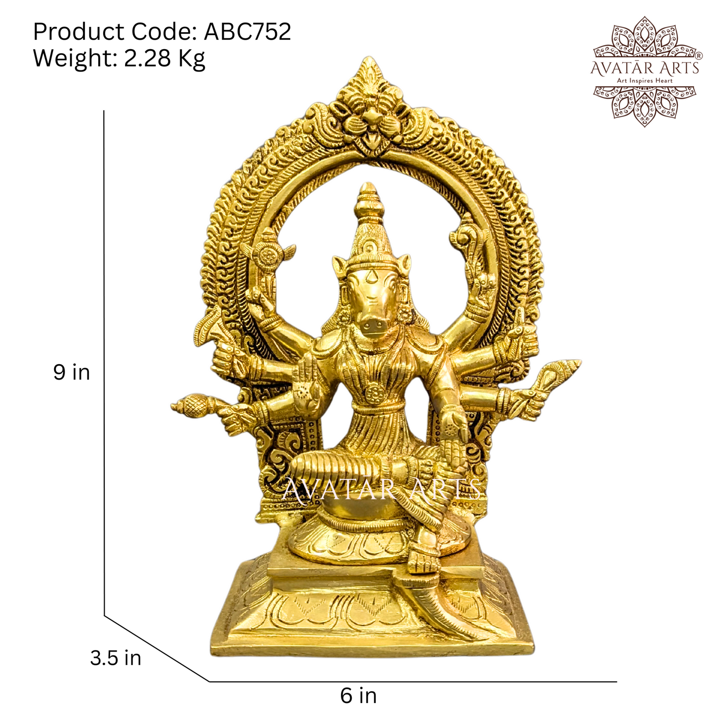 Brass Varahi Devi