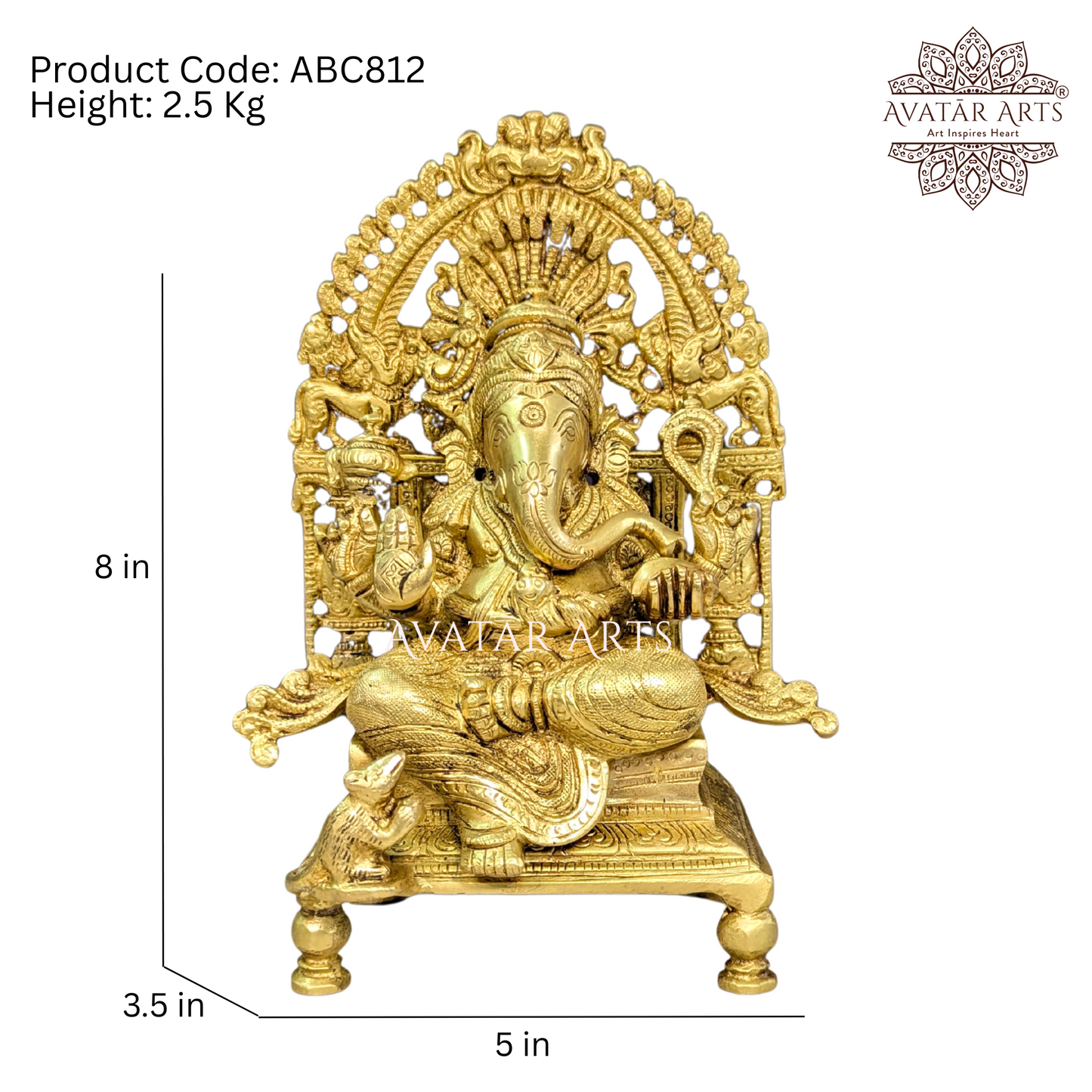 Brass Lord Ganesha