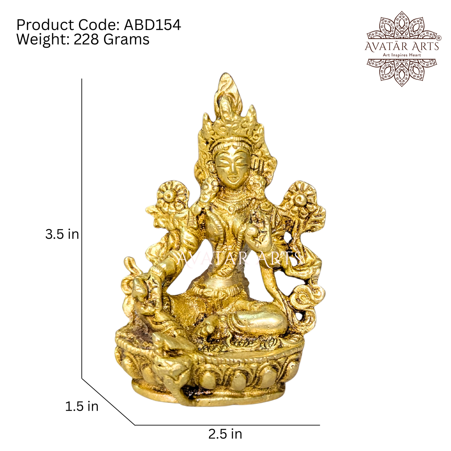 Brass Tara Devi