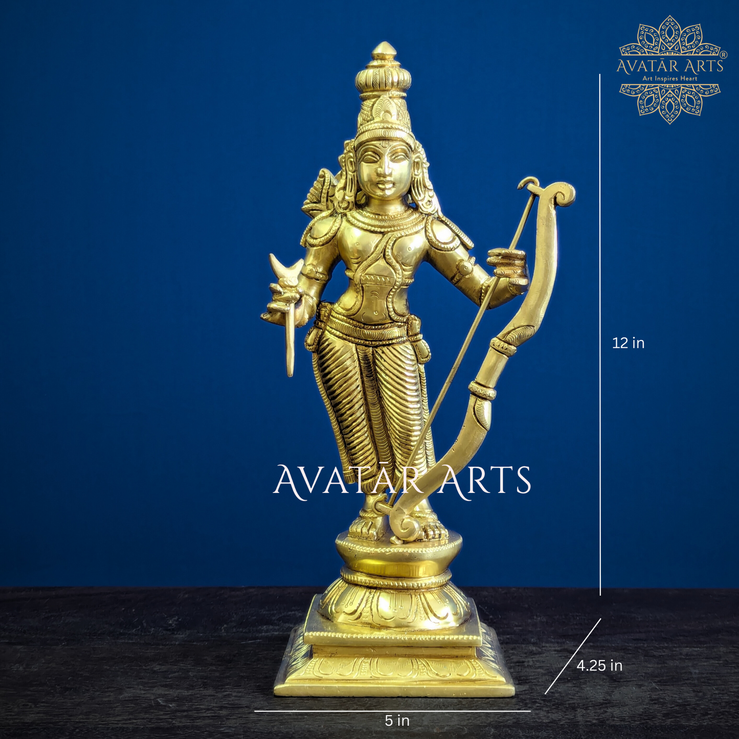 Brass Sree Ram Darbaar Set