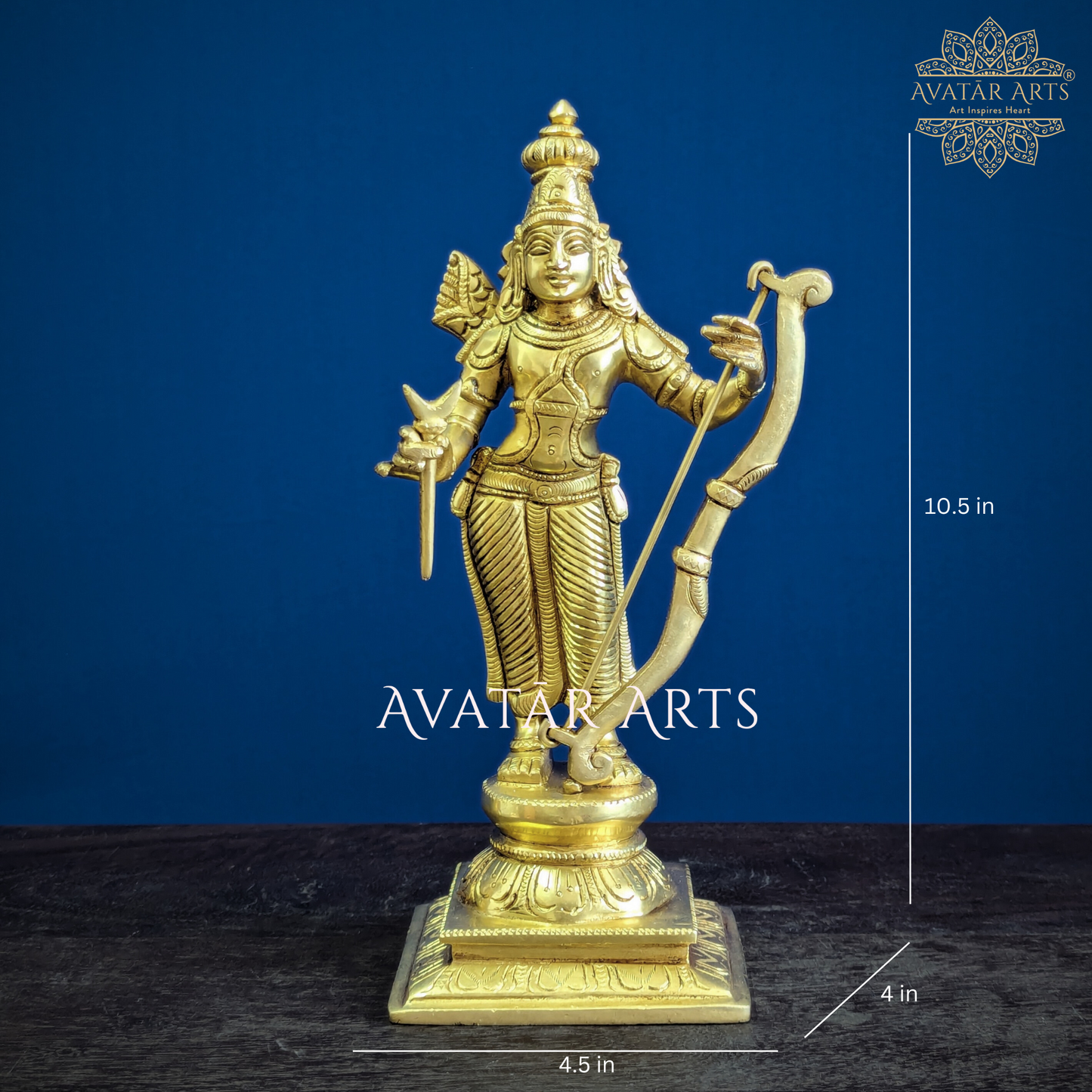Brass Sree Ram Darbaar Set