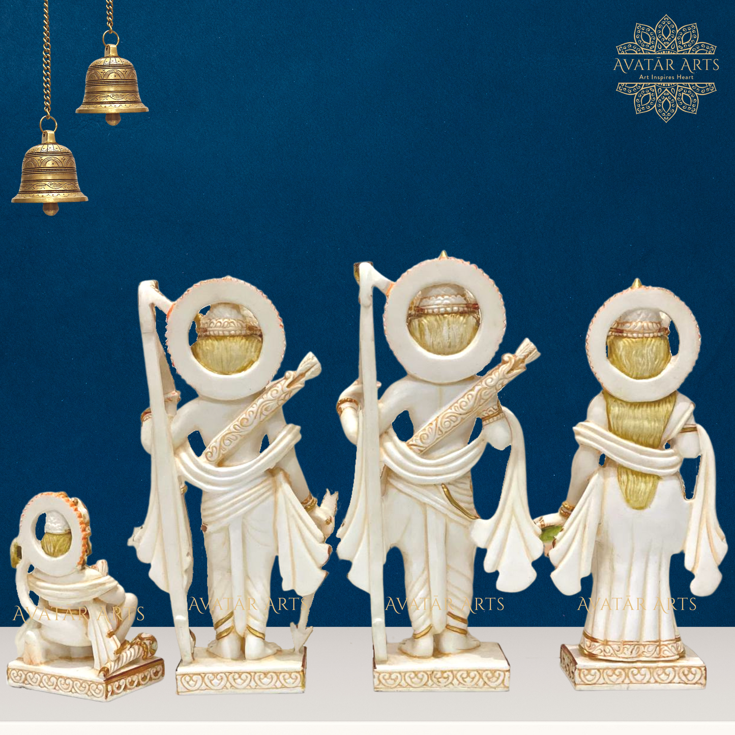Shree Ram Darbaar in Culture Marble For Home Temple
