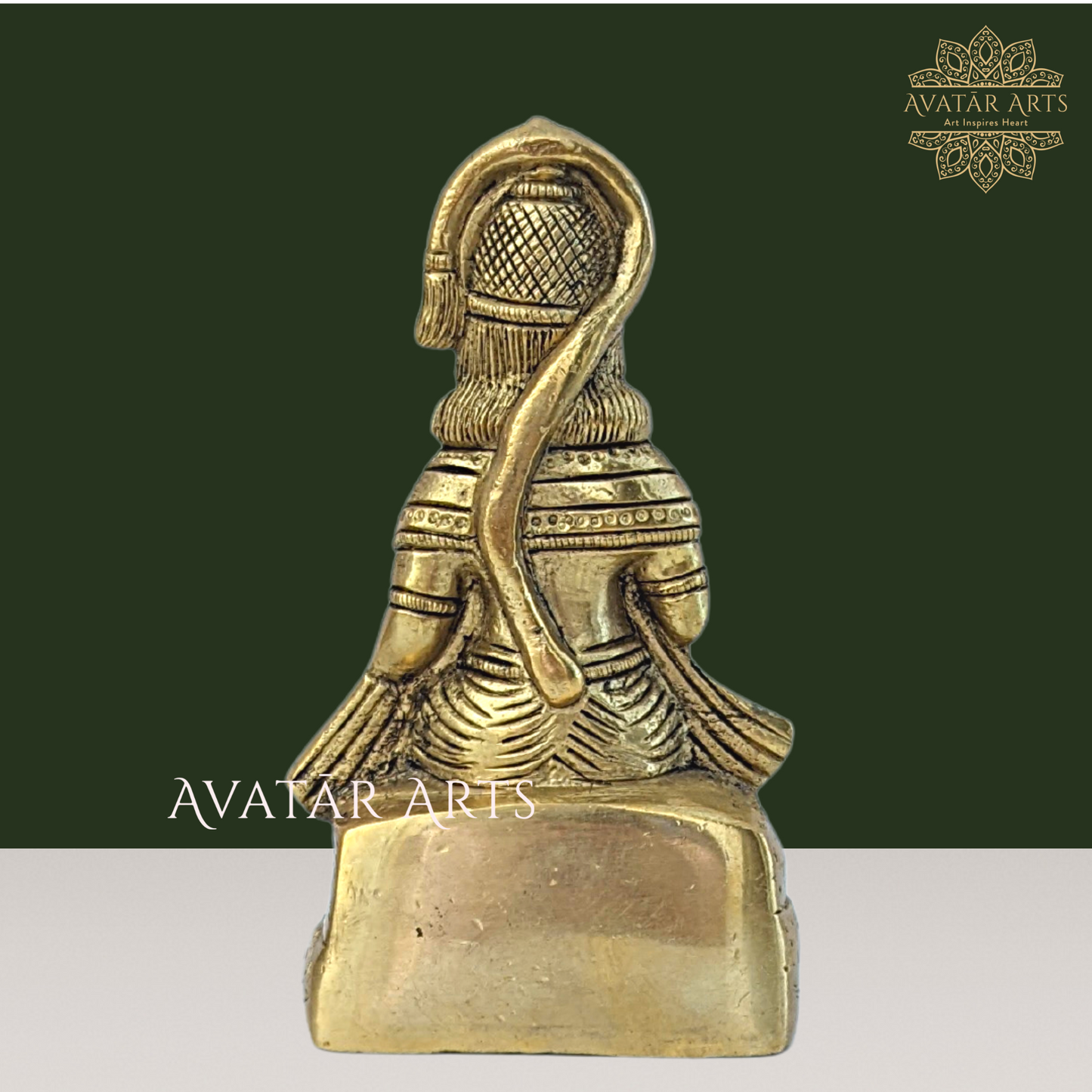 Lord Hanuman Statue In Brass