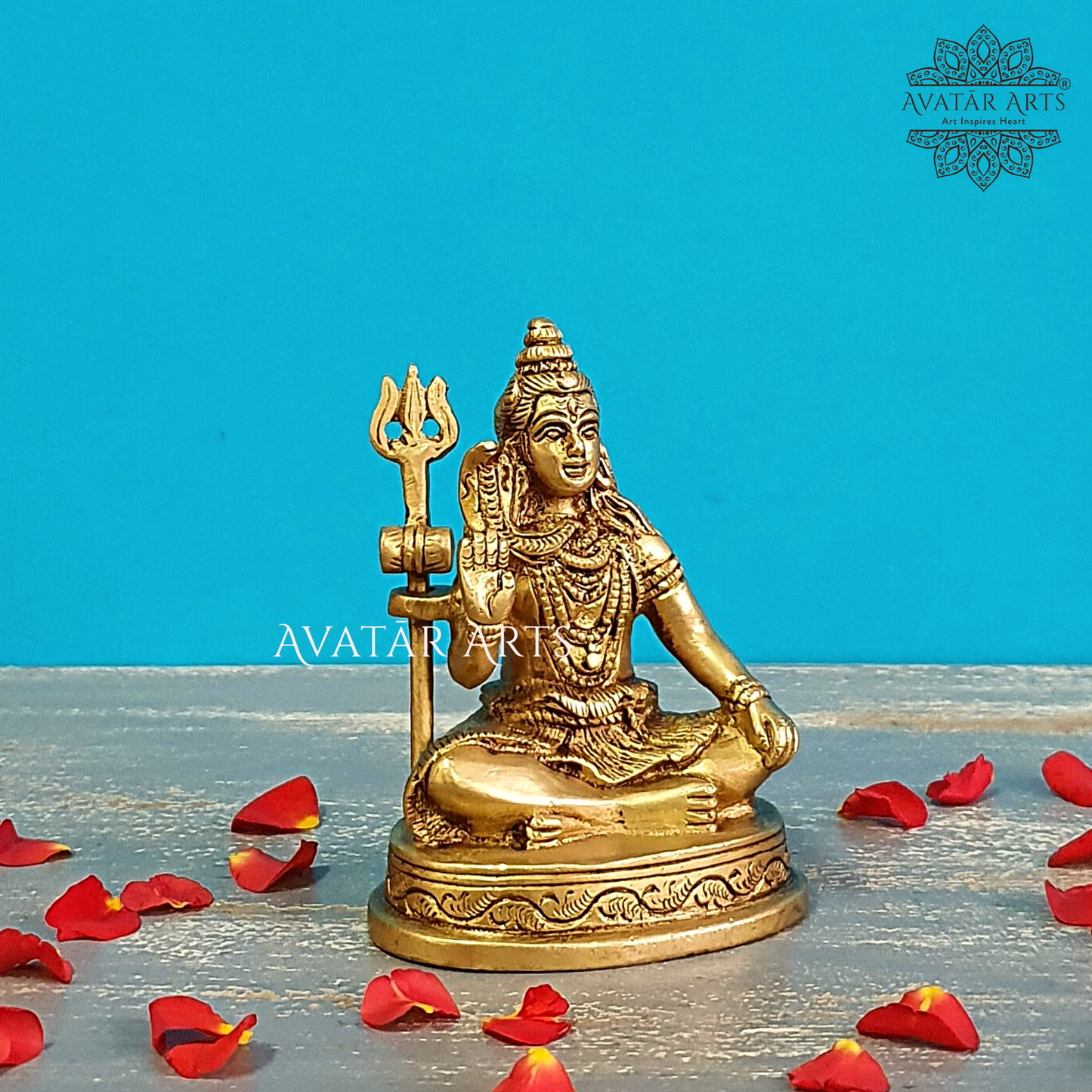 Brass Lord Shiva For Daily Pooja