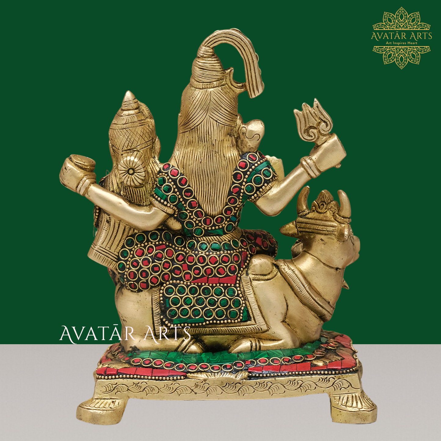Lord Shiva Parivaar Statue In Brass