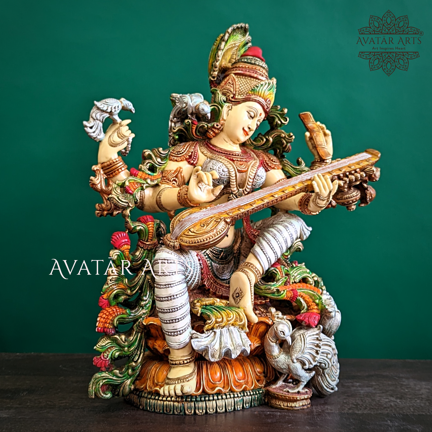 Goddess Saraswati Idol