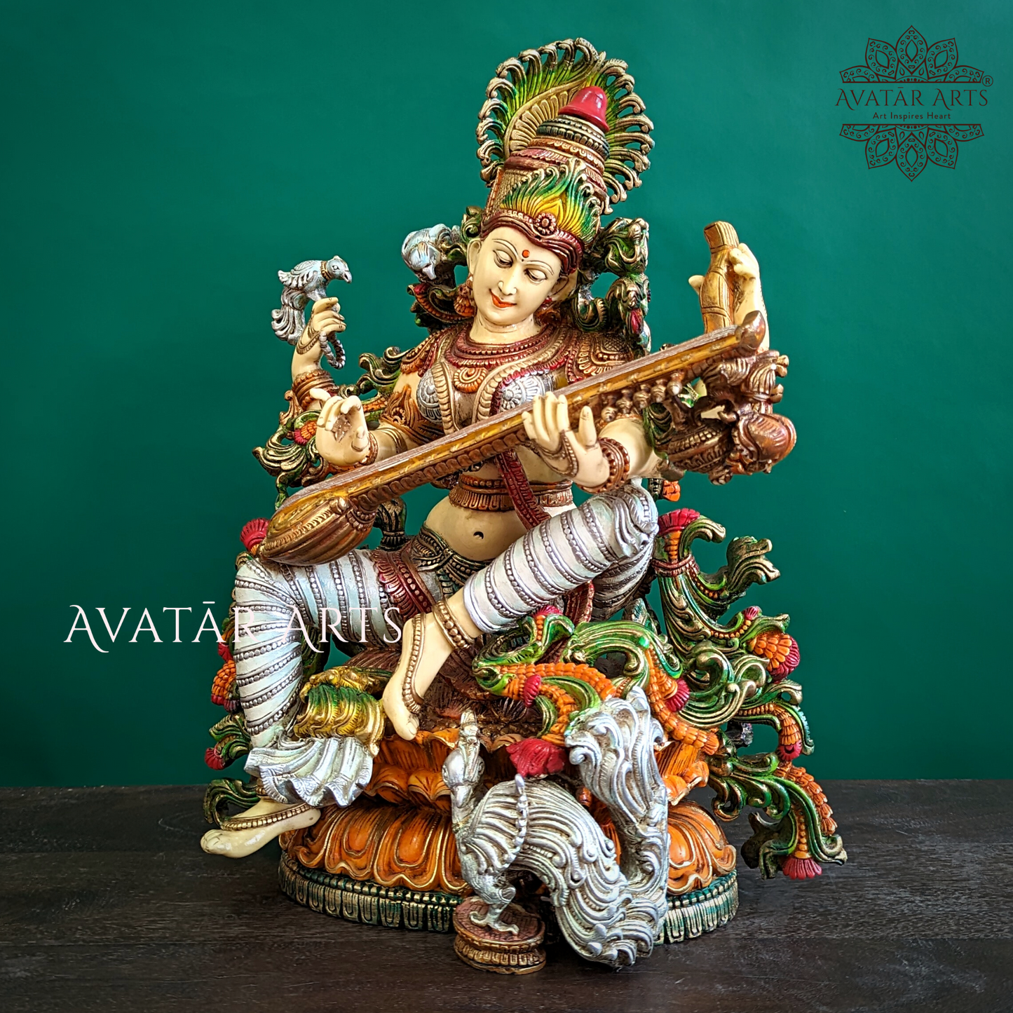 Goddess Saraswati Idol