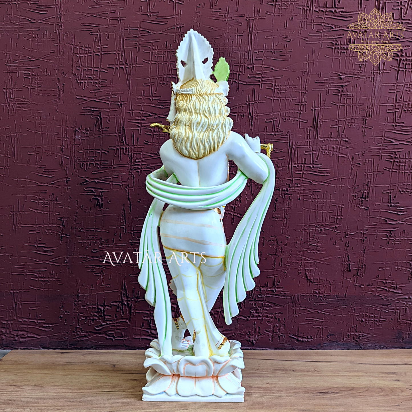 Lord Krishna Idol In Culture Marble