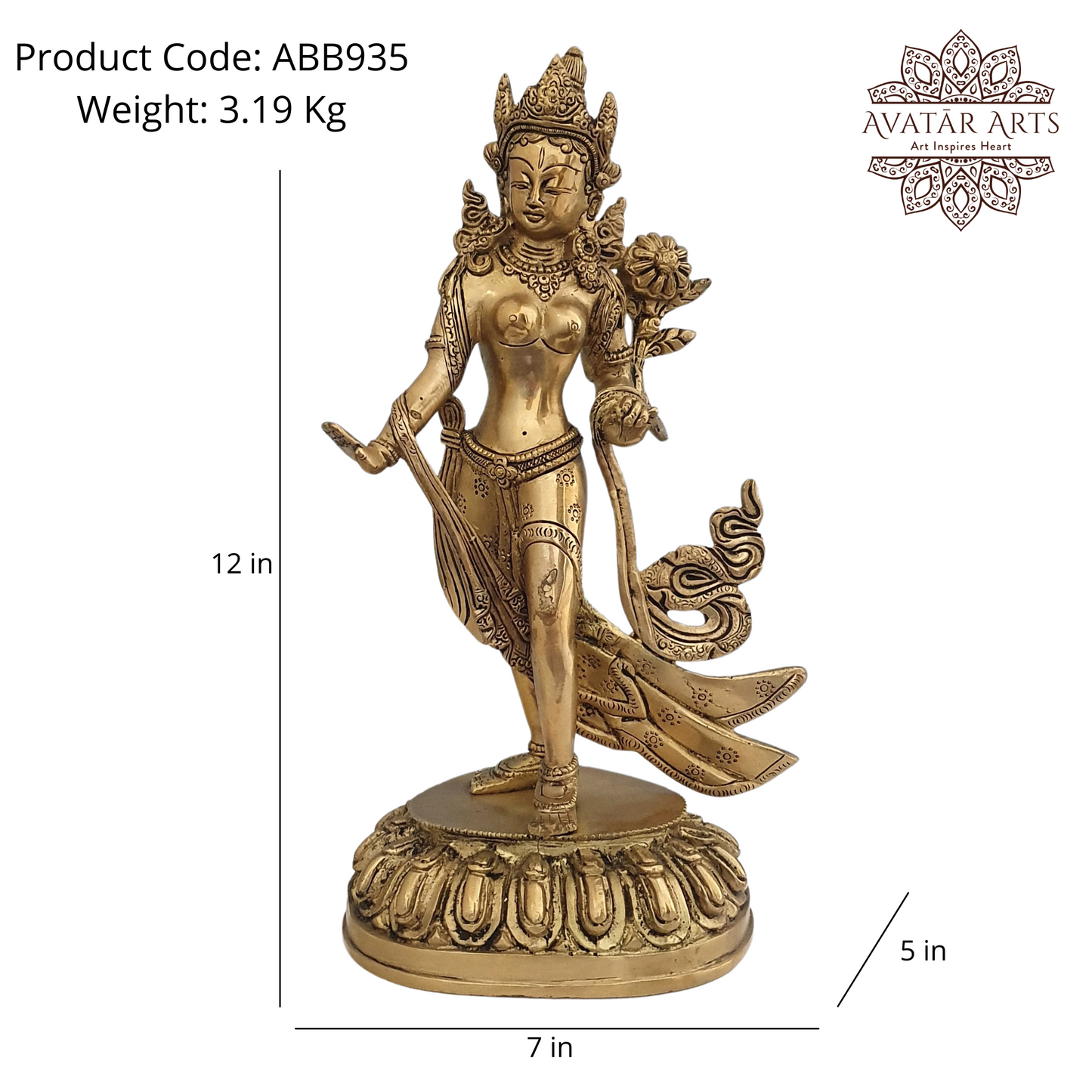 Brass Flying Tara