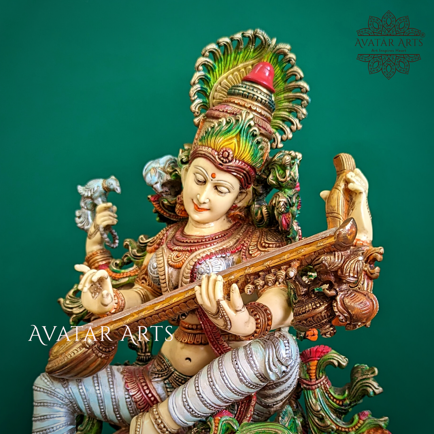 Goddess Saraswati Idol