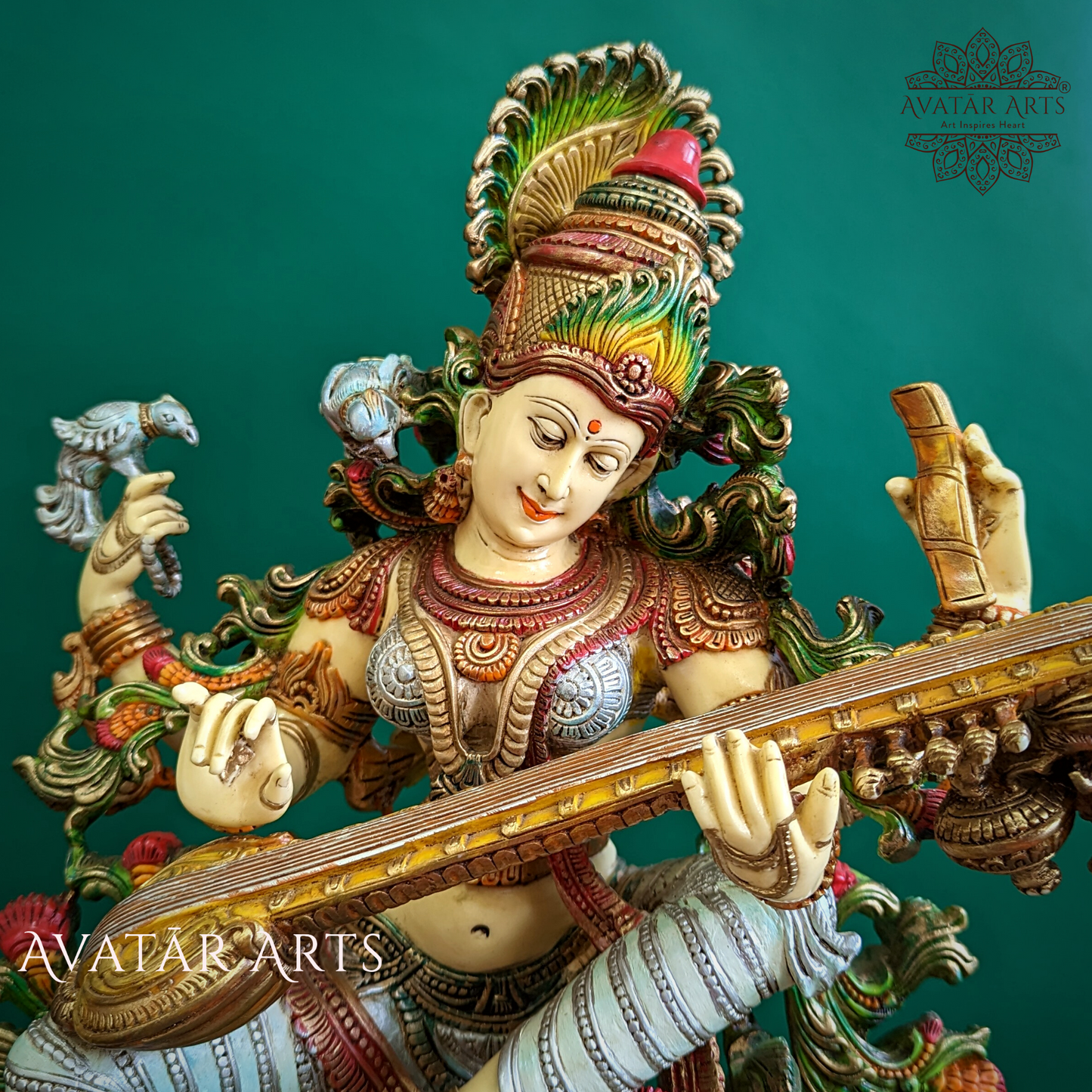 Goddess Saraswati Idol