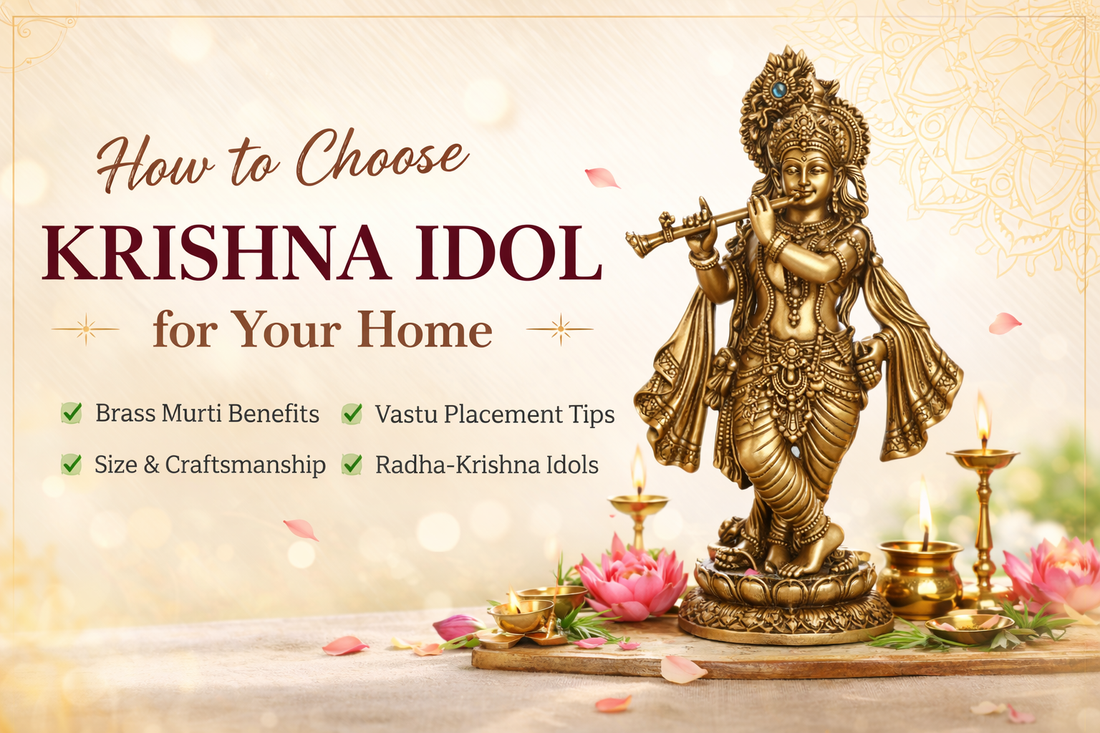 How to Choose the Right Brass Krishna Idol for Your Home