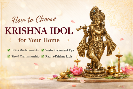 How to Choose the Right Brass Krishna Idol for Your Home