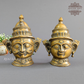 Shiva Parvati Mask For Home Decor