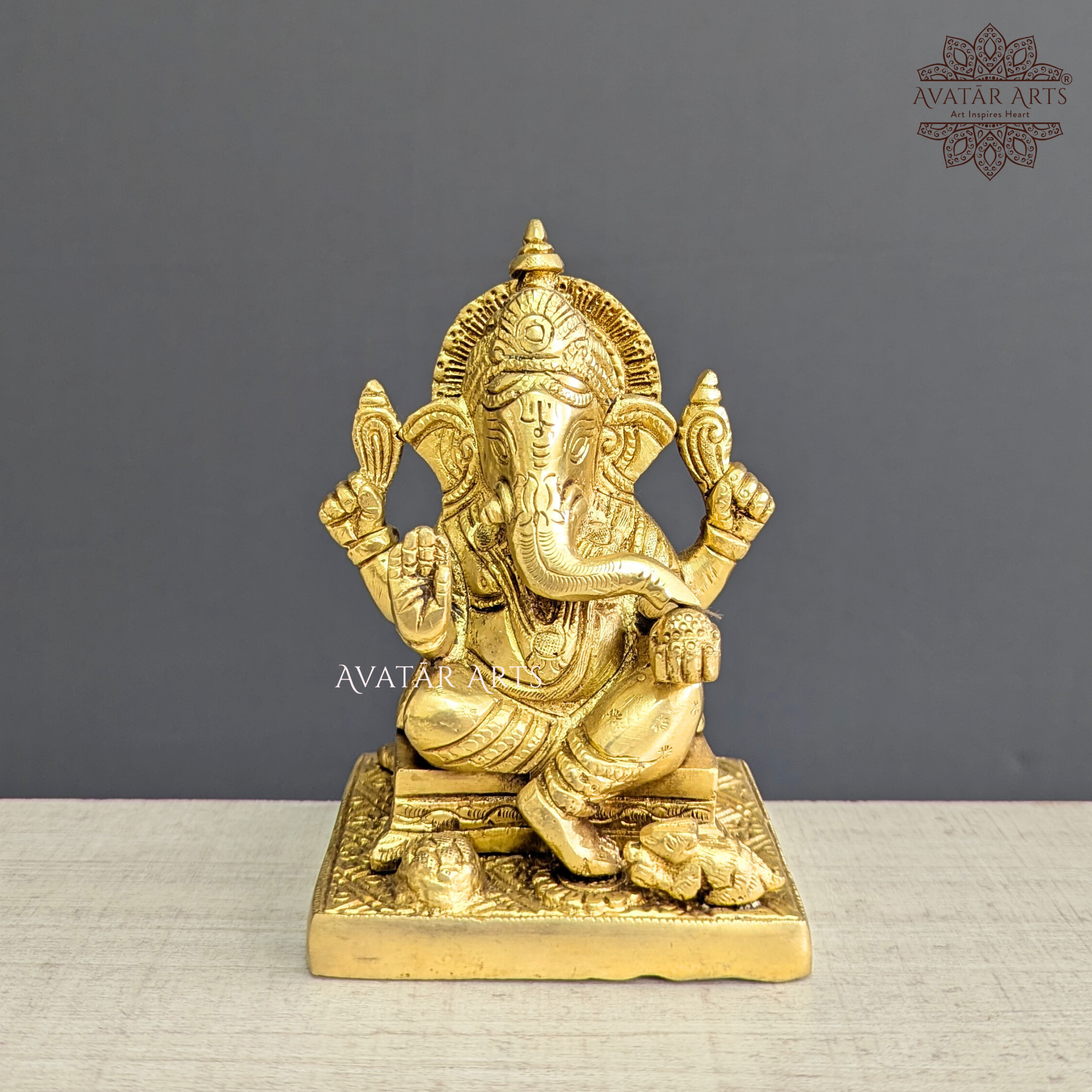 Brass Ganesha for Daily Pooja