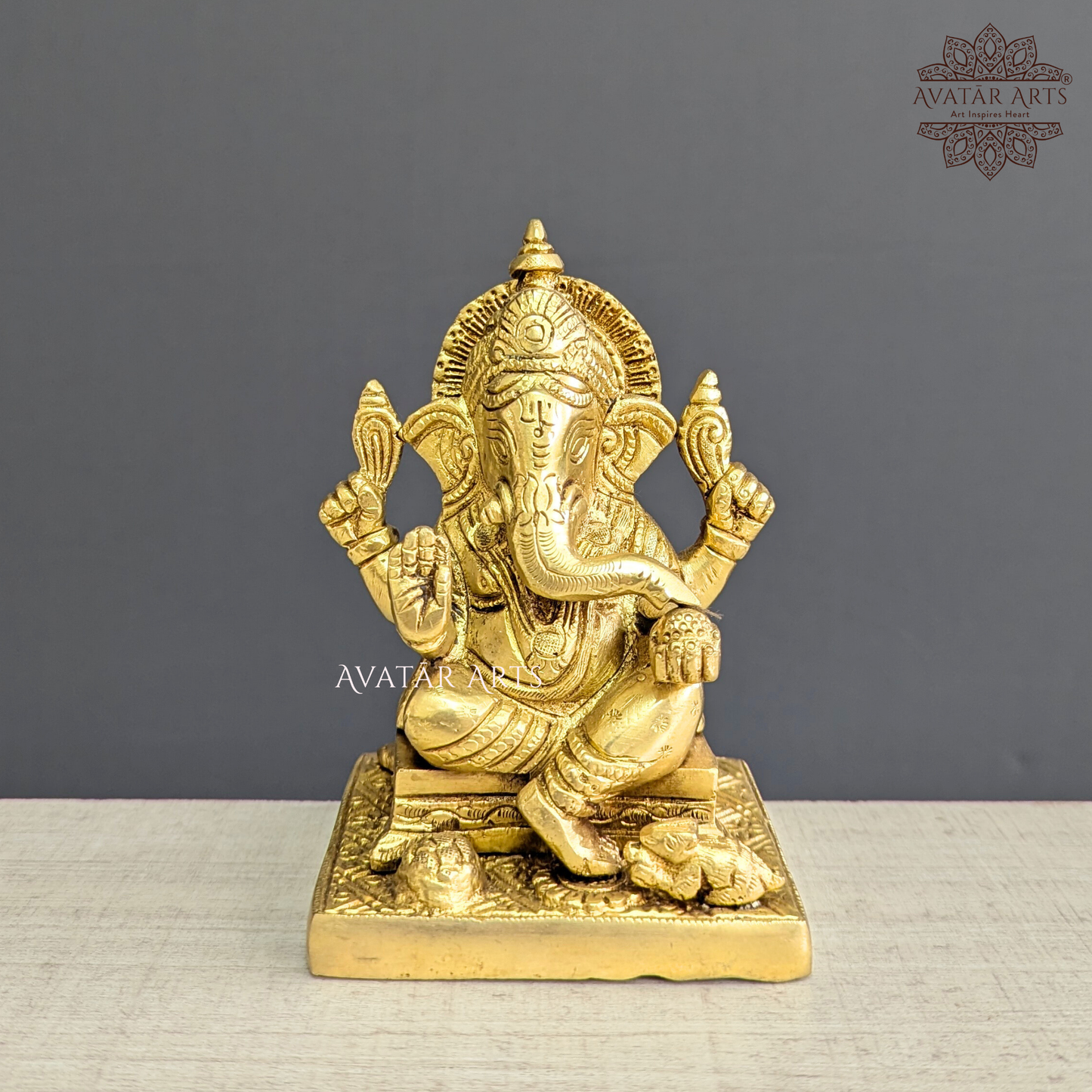 Brass Ganesha for Daily Pooja