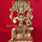 Lakshmi Narsimha Statue In Brass For Home Temple