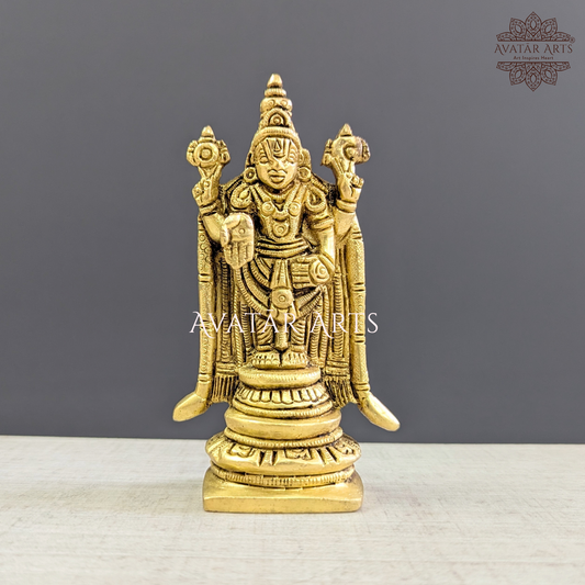 Thirupathi Balaji in Brass for Daily Pooja