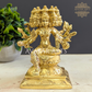 Brass Goddess Gayatri