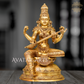 Goddess Sarawathi  in Brass