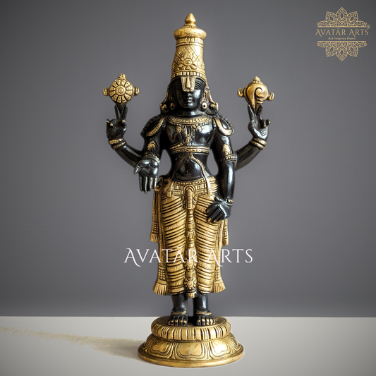 Tirupathi Balaji/ Venkateshwara Idol in Brass