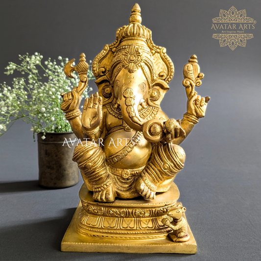 Brass Lord Ganesha