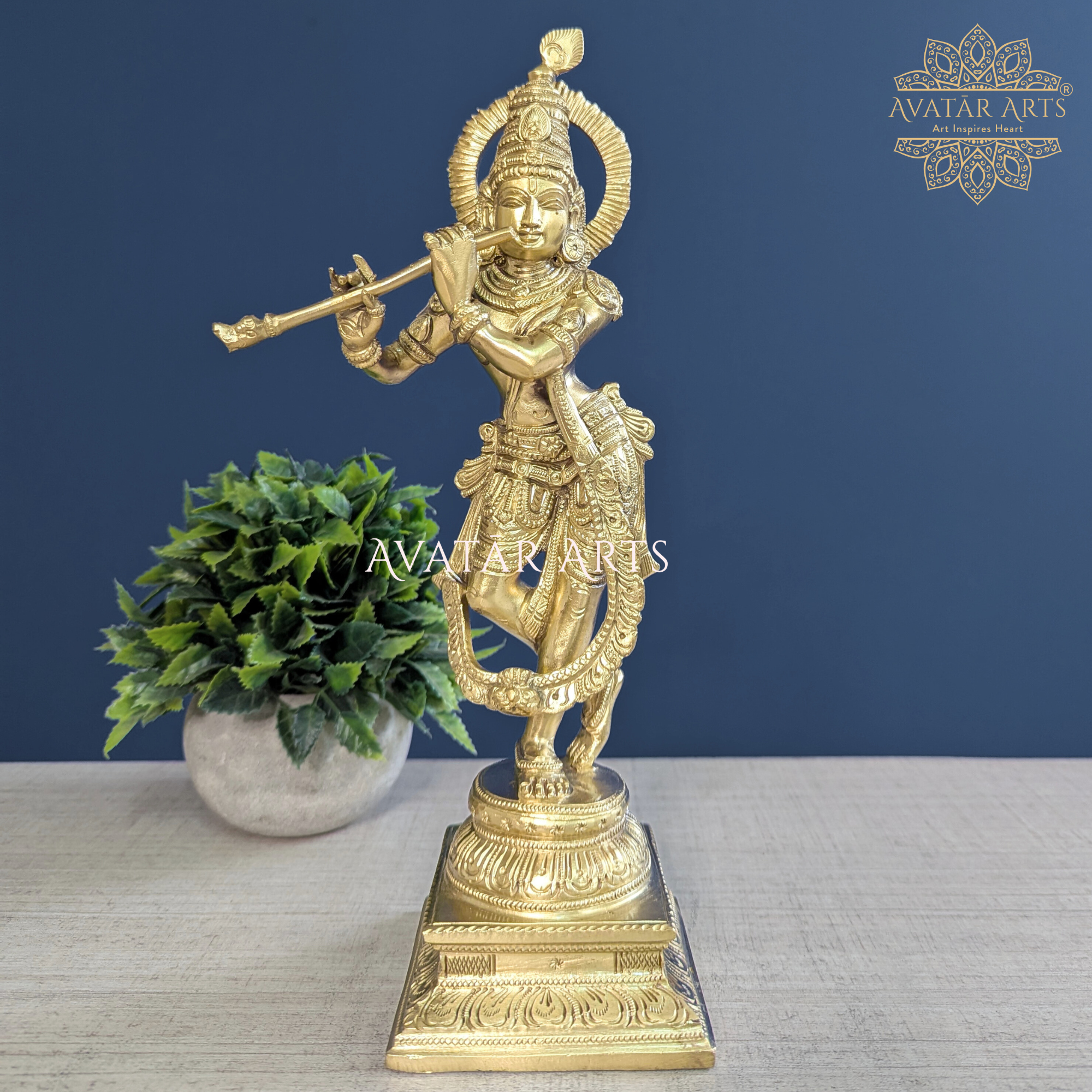 Lord Krishna Statue in Panchaloha