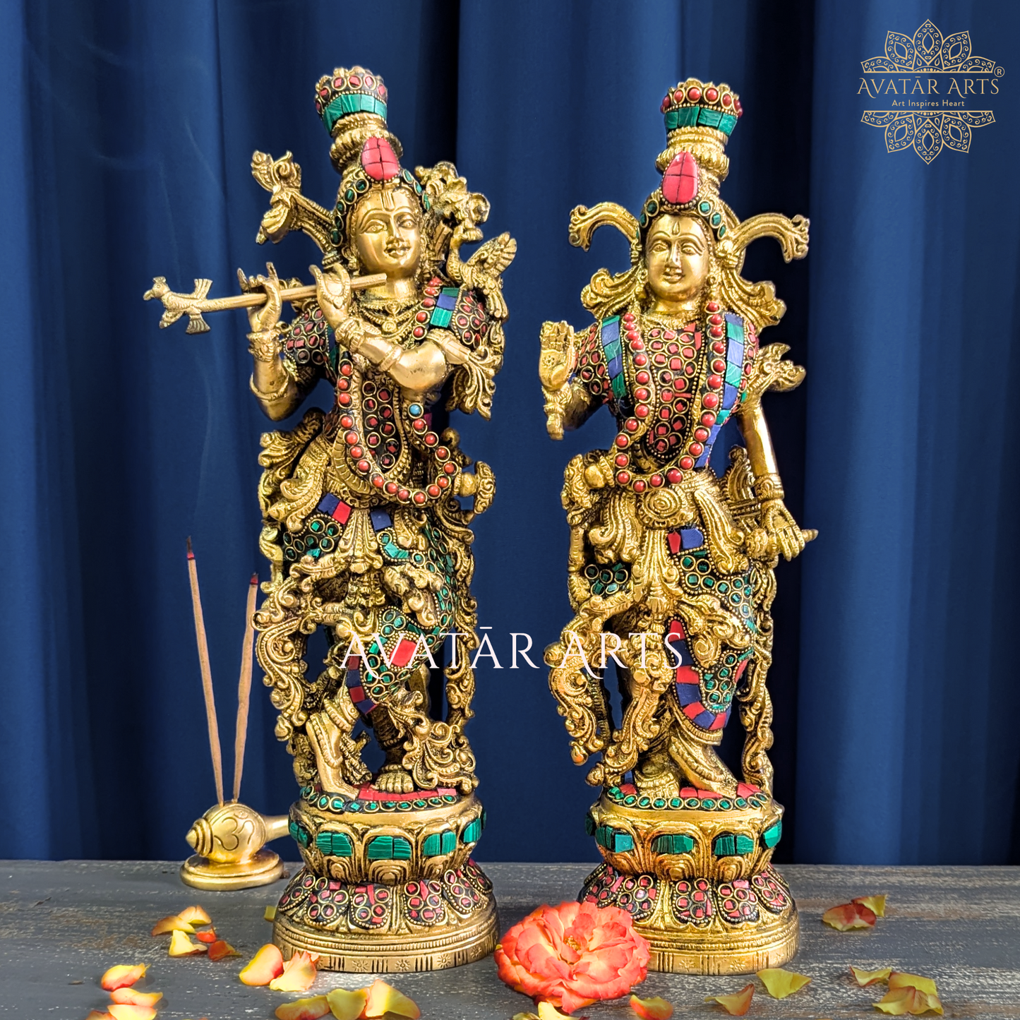 Shree Radha Krishna Idol For Daily Pooja